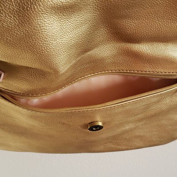 H&M Pink and Gold Crossbody Bag / Clutch - Picture 5 of 9